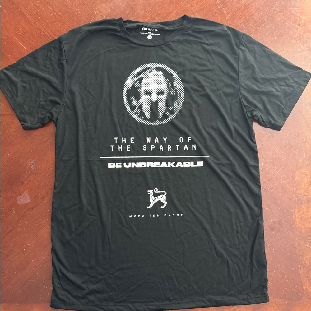 Craft Black Spartan Graphic Tee